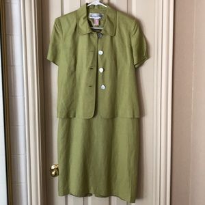 2 piece dress ensemble